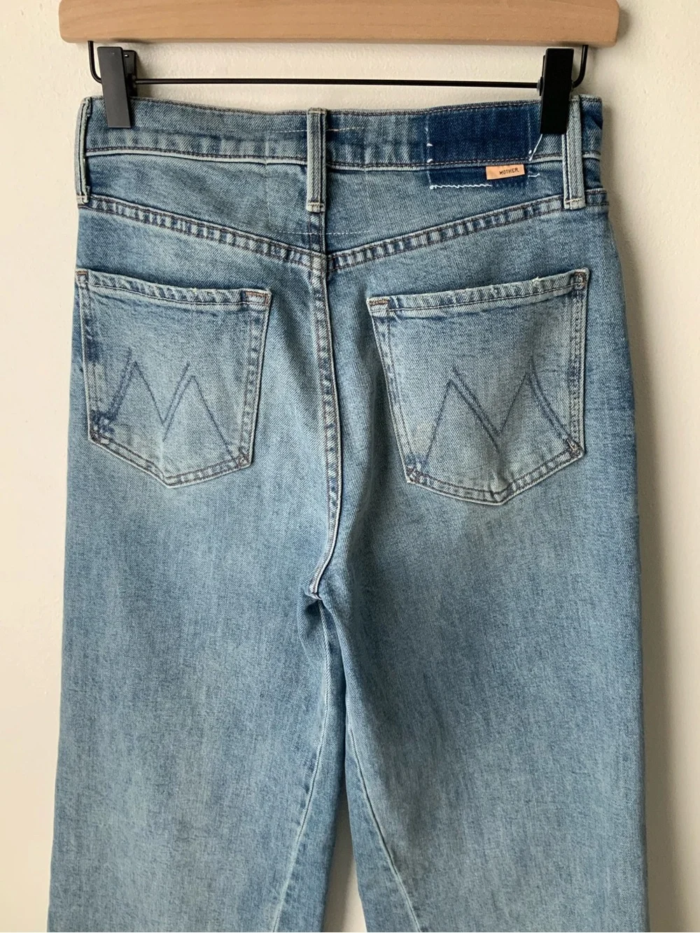 MOTHER SUPERIOR Jeans Enchanter Heel Free & Wild Blue Size 26